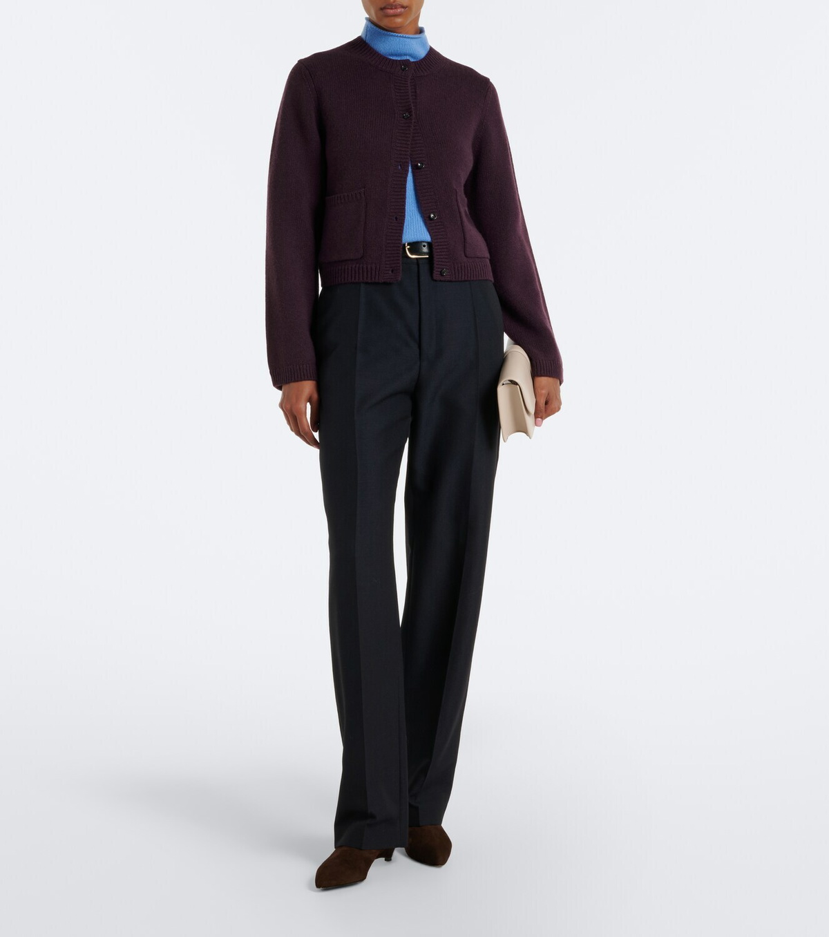 Jardin des Orangers Virgin wool and cashmere cardigan
