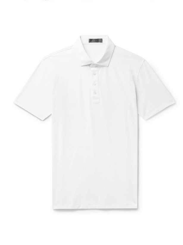 Photo: G/FORE - Essential Stretch-Piqué Golf Polo Shirt - White