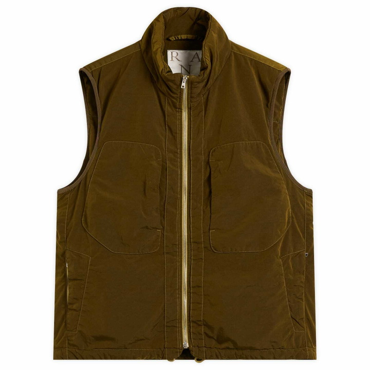 Photo: Ranra Men's Treker Canvas Nylon Vest in Nutria