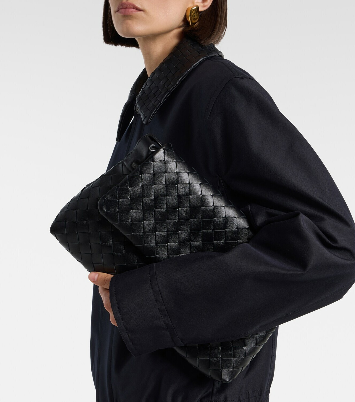 Bottega Veneta Giorno Small Intrecciato leather crossbody bag