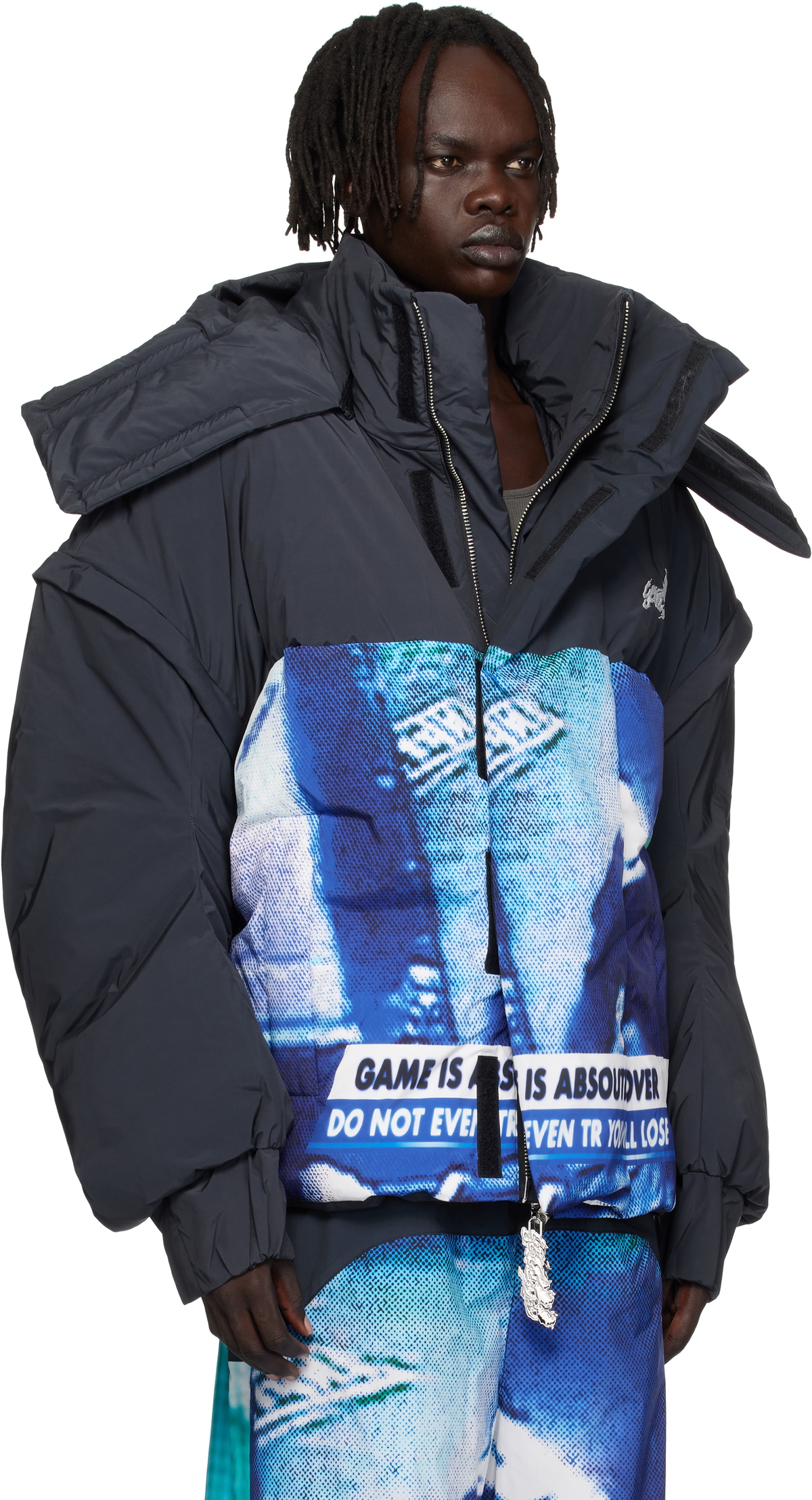 Gerrit Jacob Black Padded Jacket