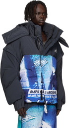 Gerrit Jacob Black Padded Jacket