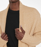 Deveaux New York - Cassie wool and cashmere-blend cardigan