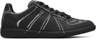 Maison Margiela Black & White Chalkboard Replica Sneakers