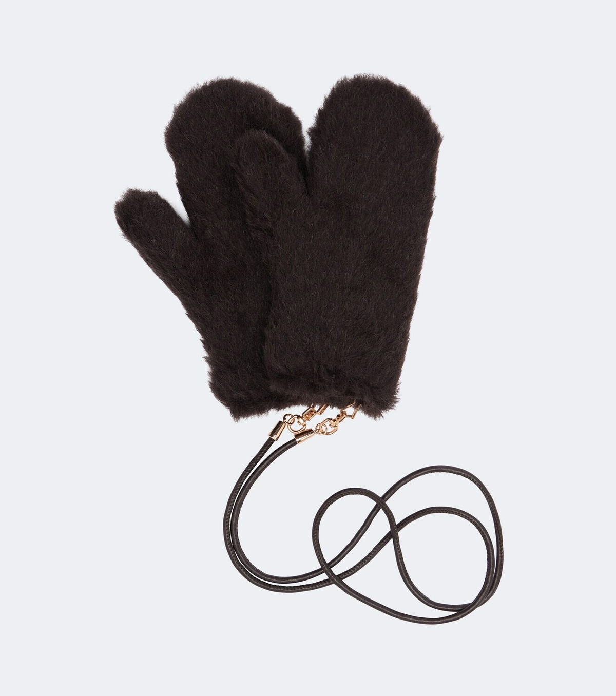 Max Mara Alpaca, wool, and silk mittens