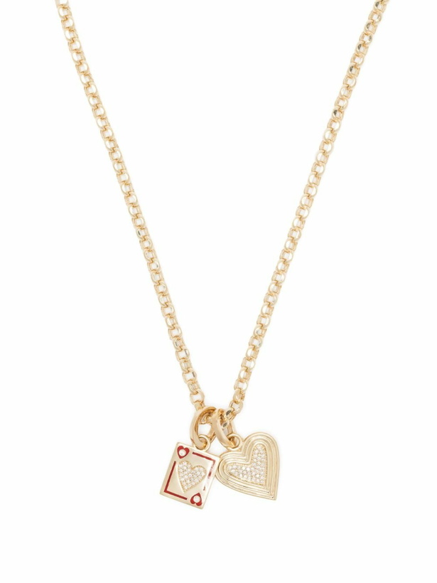 Photo: Adina Reyter 14K Yellow Gold Make Your Move Diamond Necklace