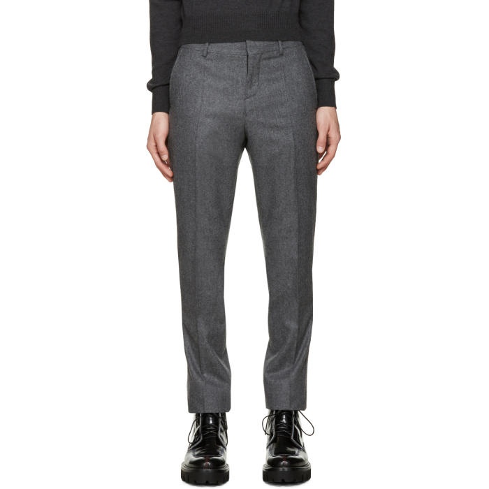 Photo: Carven Grey Wool Trousers