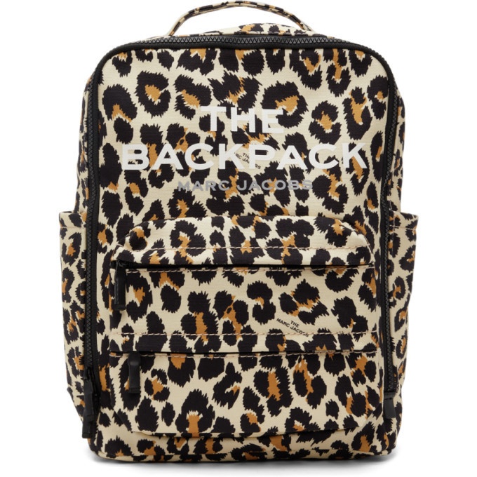 Photo: Marc Jacobs Beige The Leopard Backpack