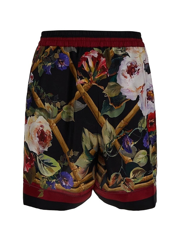 Photo: Dolce & Gabbana Silk Shorts