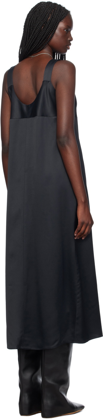 Studio Nicholson Navy Wylie Maxi Dress