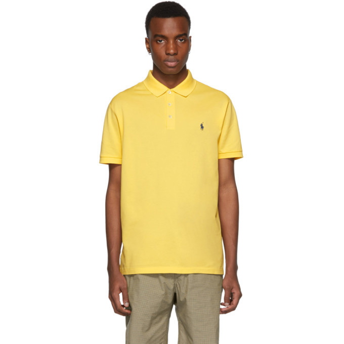 Photo: Polo Ralph Lauren Yellow Stretch Mesh Polo