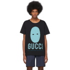 Gucci Black and Blue Manifesto T-Shirt