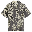 Universal Works Men's Baja Print Road Shirt in Grey