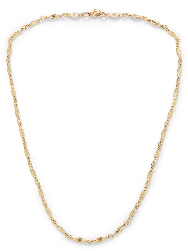 Photo: MAPLE - Sunburst Gold-Filled Chain Necklace