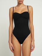 ANINE BING Via Stretch Jersey Bodysuit