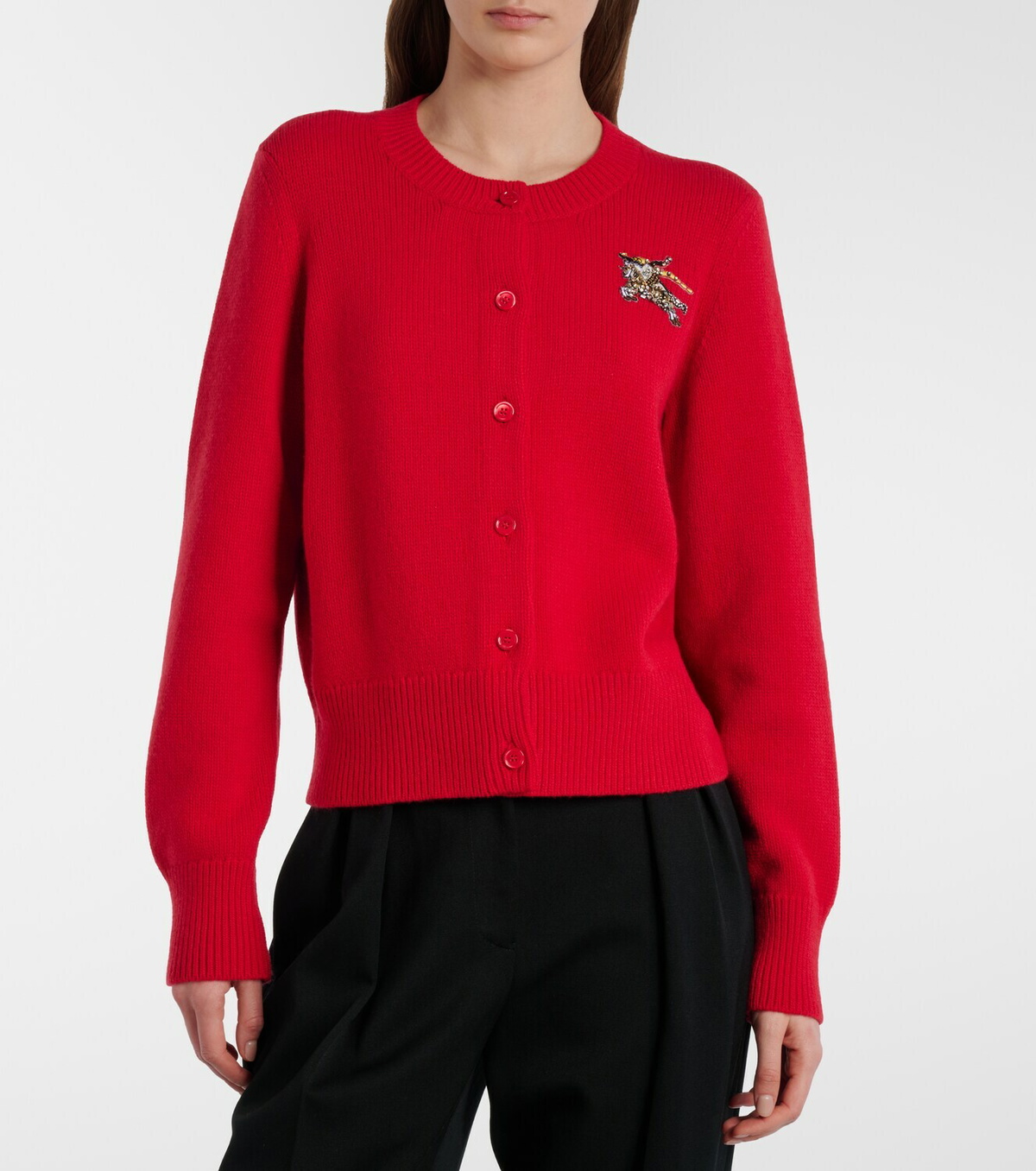 Burberry Sienna EKD wool and cashmere cardigan