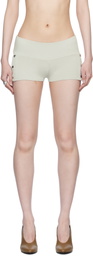 Belle The Label Gray Gia Shorts