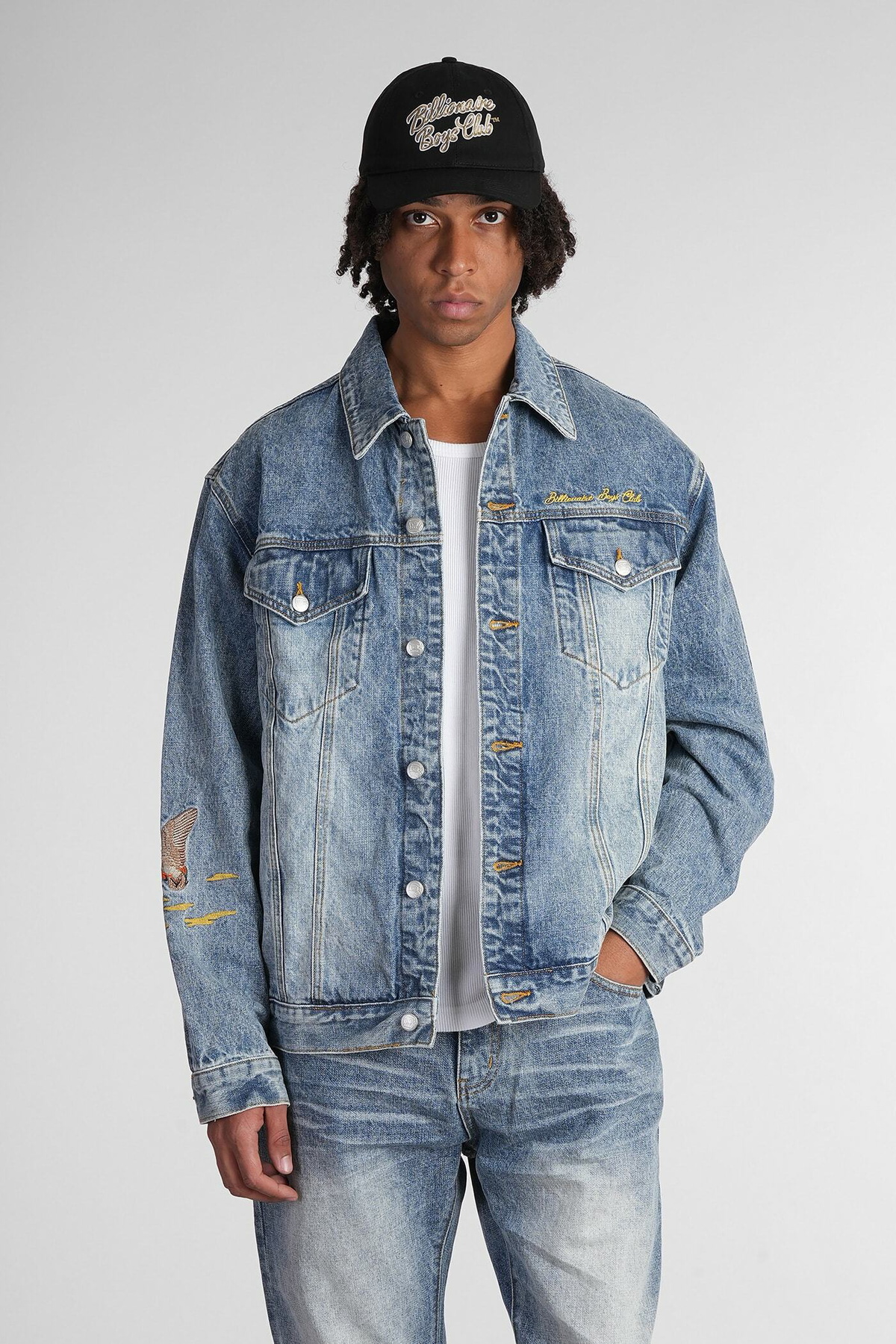 Billionaire Boys Club Denim Jackets In Blue Cotton Billionaire