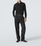 Agnona Wool polo sweater