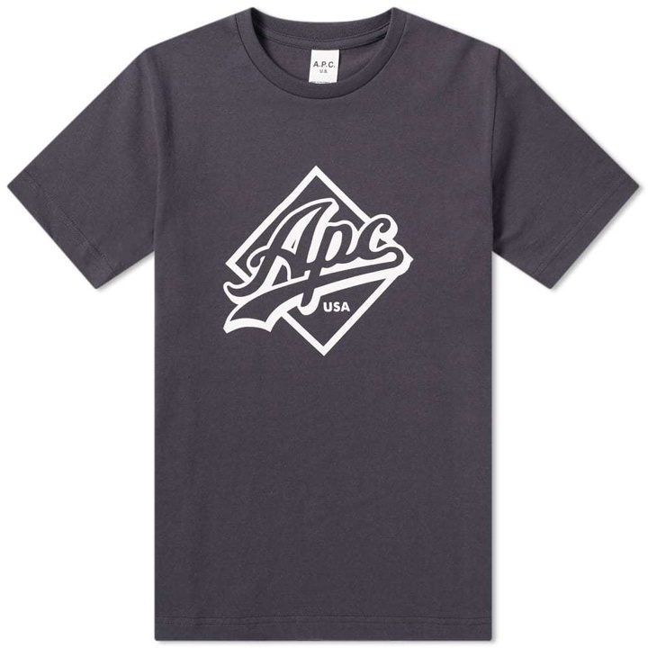 Photo: A.P.C. Tremaine Logo Tee