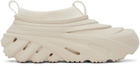Crocs Off-White Echo Storm Sneakers