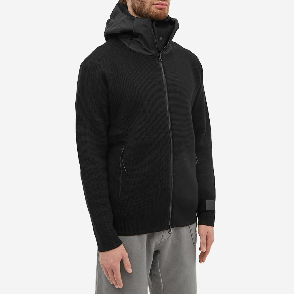 C.P. Company Men's Metropolis Tech Hood Knit Zip Hoody in