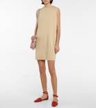 Max Mara - Giro sleeveless wool minidress