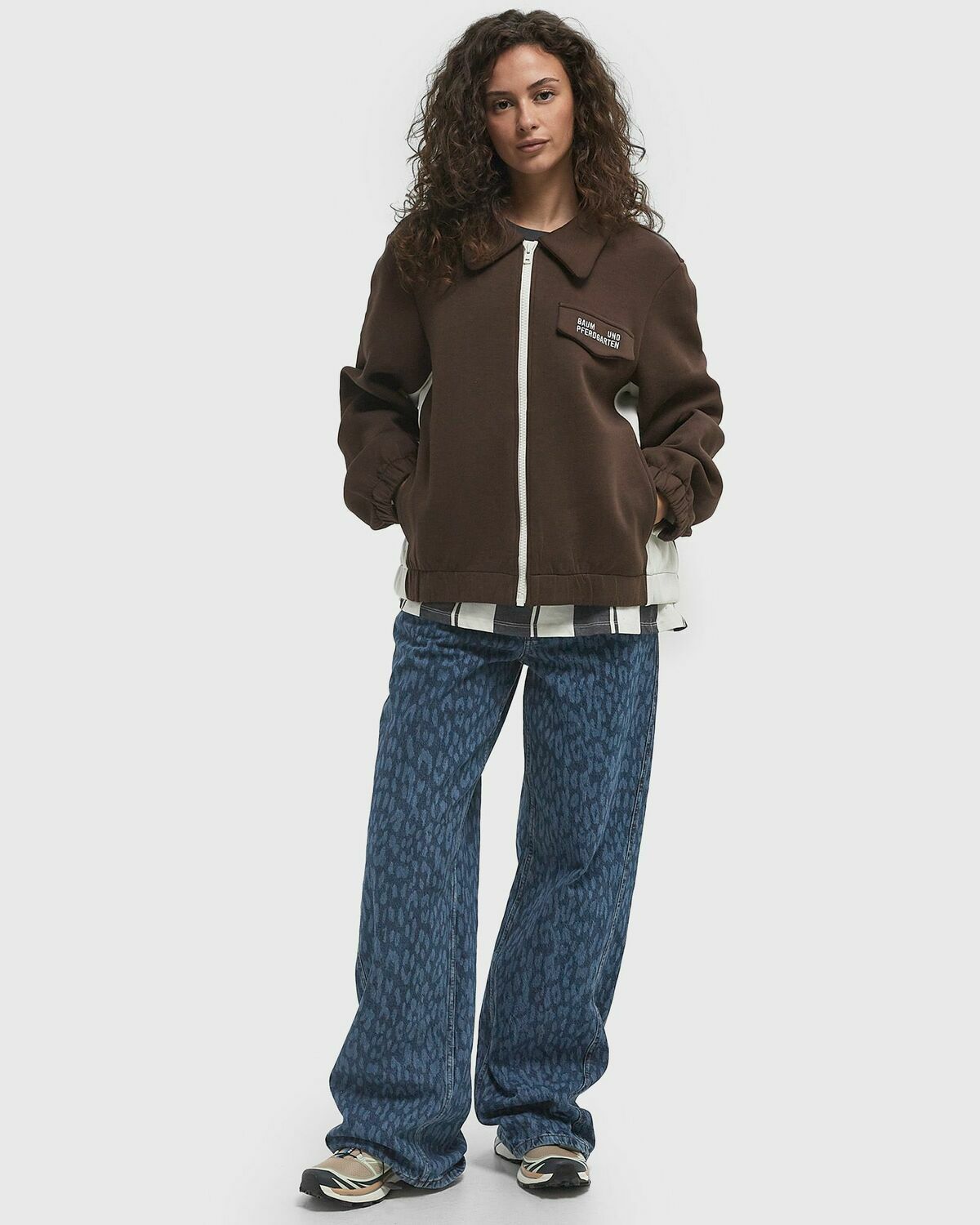 Baum und Pferdgarten JOANNA Brown Womens Bomber Jacket