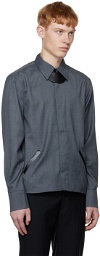 CALVINLUO SSENSE Exclusive Gray Shirt