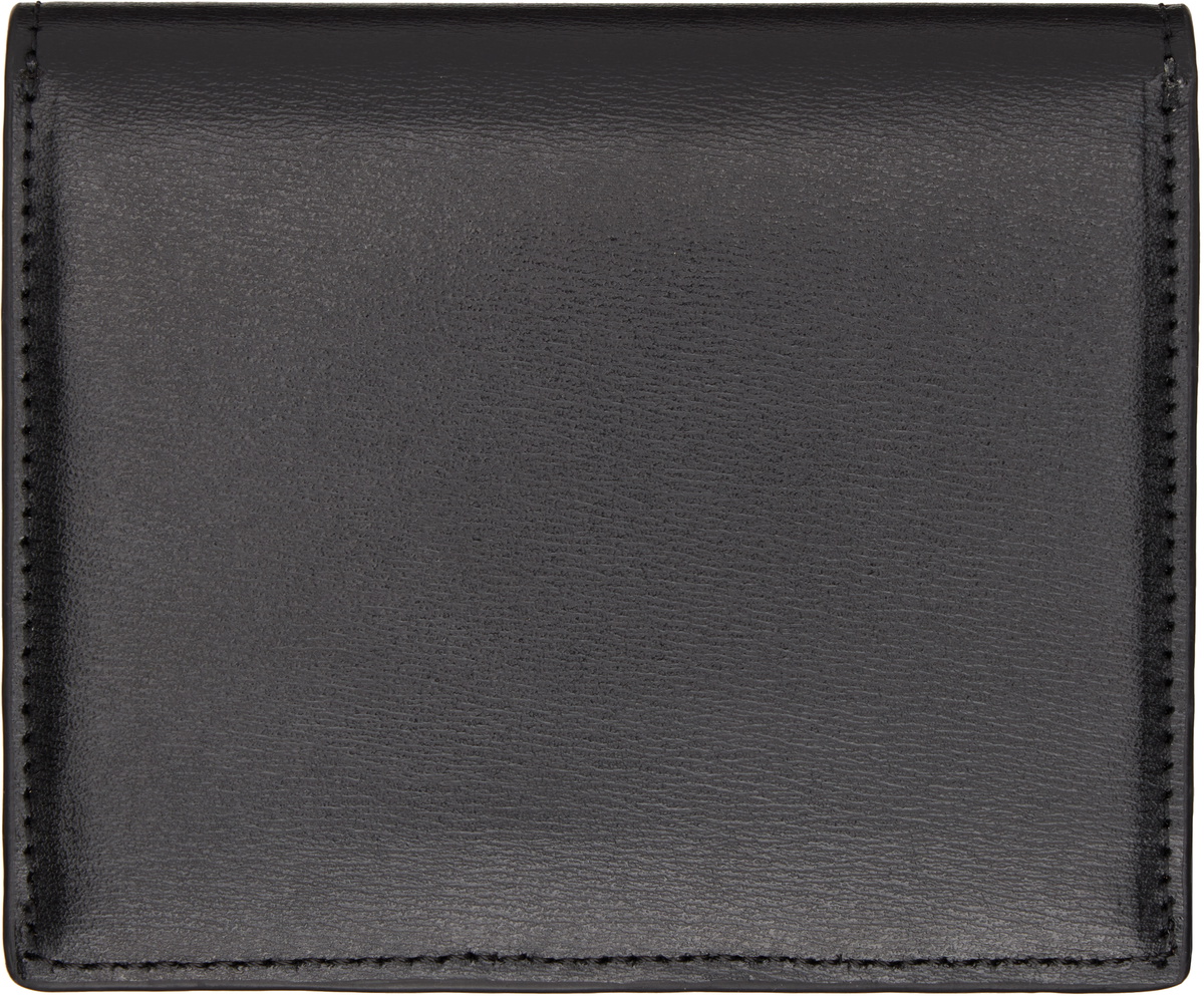TOTEME Black T-Lock Leather Card Holder