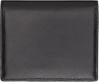 TOTEME Black T-Lock Leather Card Holder