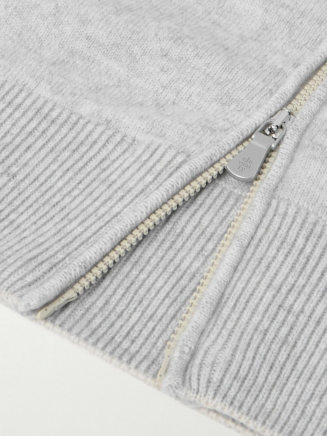 Eleventy - Cashmere Zip-Up Hoodie - Gray