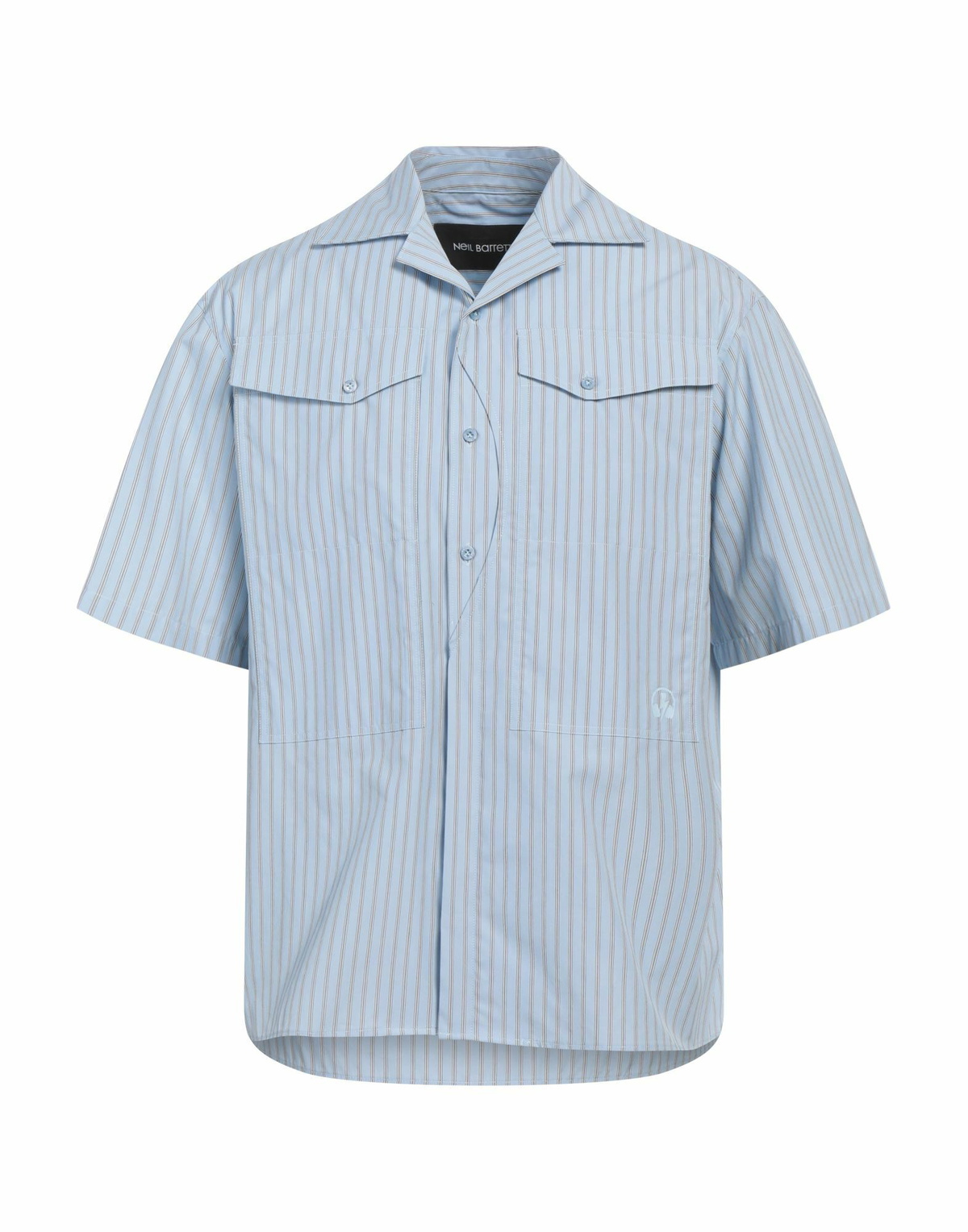 Neil Barrett Mens Shirt Light in Blue