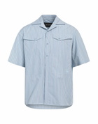 Neil Barrett Mens Shirt Light in Blue