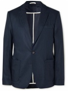 Oliver Spencer - Fairway TENCEL™ Lyocell and Cotton-Blend Twill Suit Jacket - Blue