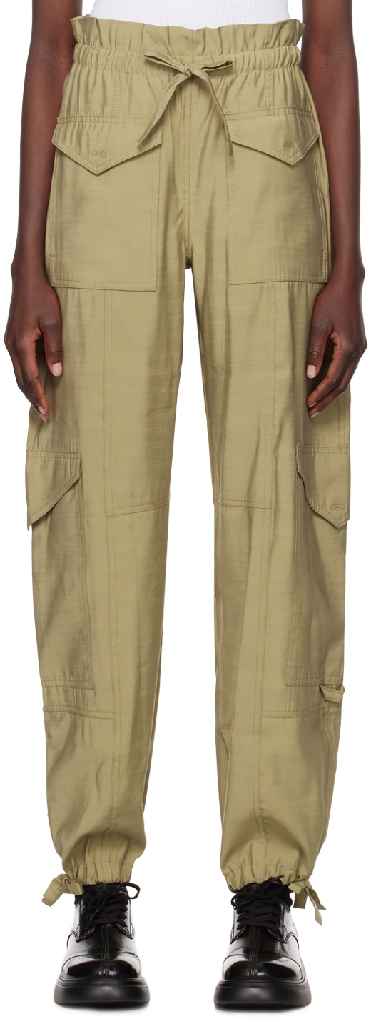 Ganni Green Trousers
