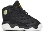 Nike Jordan Baby Black Jordan 13 Retro Sneakers