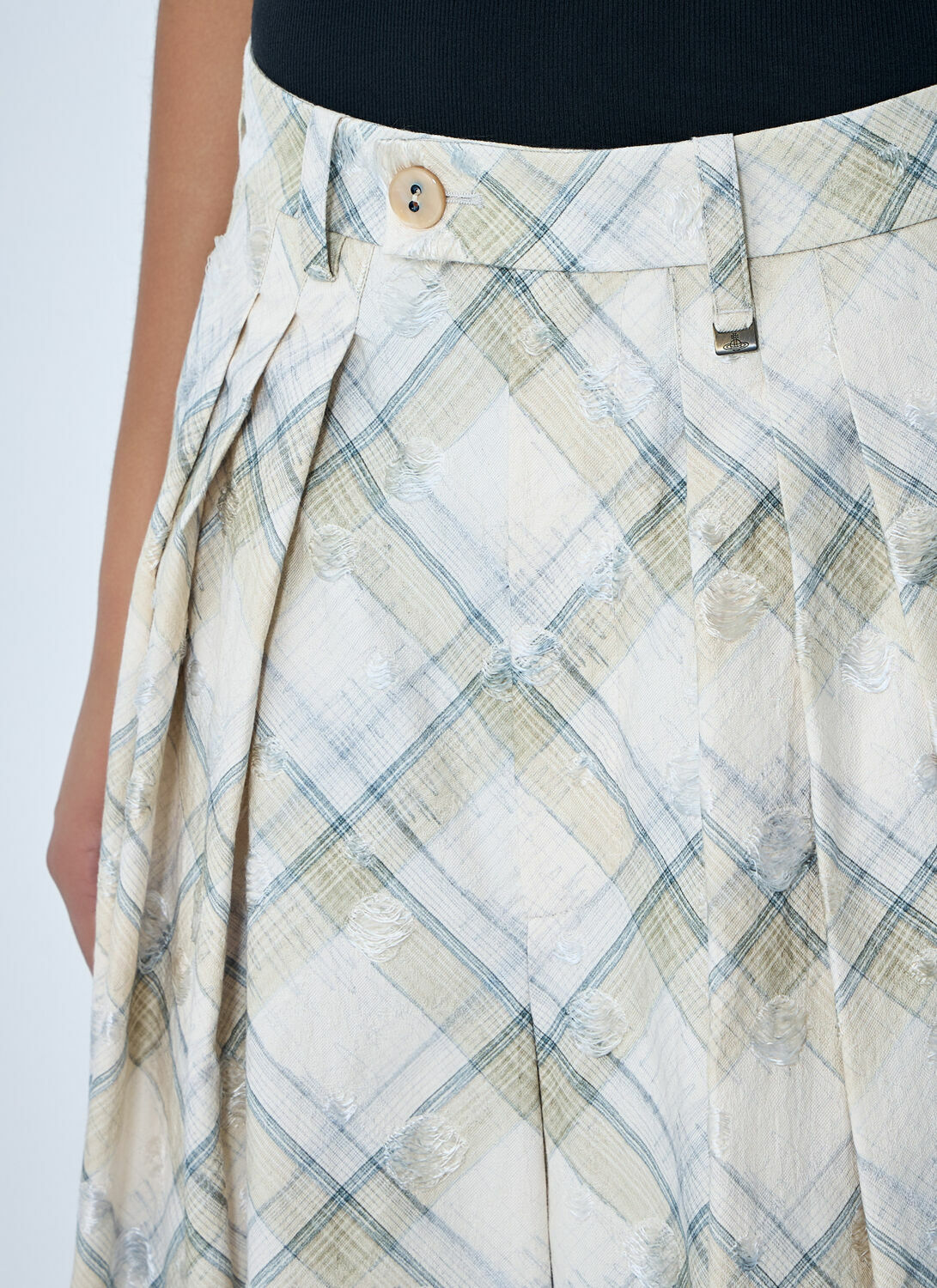 Vivienne Westwood Pleated Midi Skirt