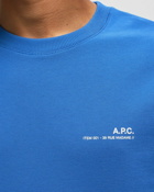 A.P.C. Sweat Item Blue - Mens - Sweatshirts