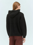 Stüssy Felt Patch Knit Hooded Sweater