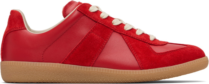 Photo: Maison Margiela Red Replica Sneakers