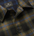 PS by Paul Smith - Checked Wool-Blend Shirt Jacket - Men - Brown