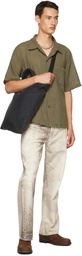 Our Legacy Khaki Box Short Sleeve Shirt