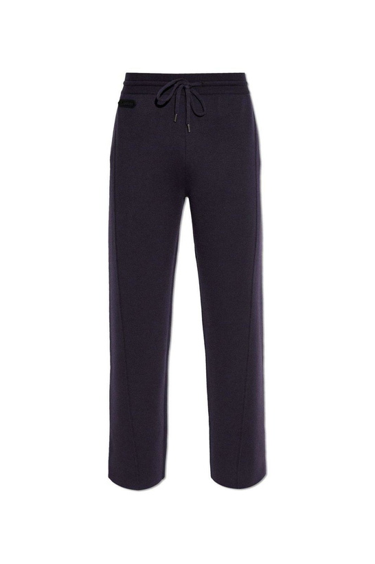 Photo: Lanvin Logo Patch Track Pants