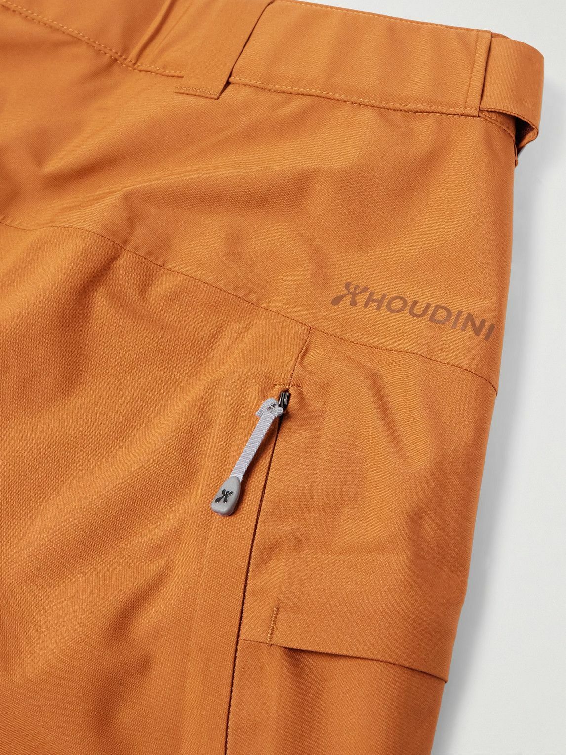 Houdini - Ride Straight-Leg Schoeller®-Trimmed Recycled Ski Pants - Orange