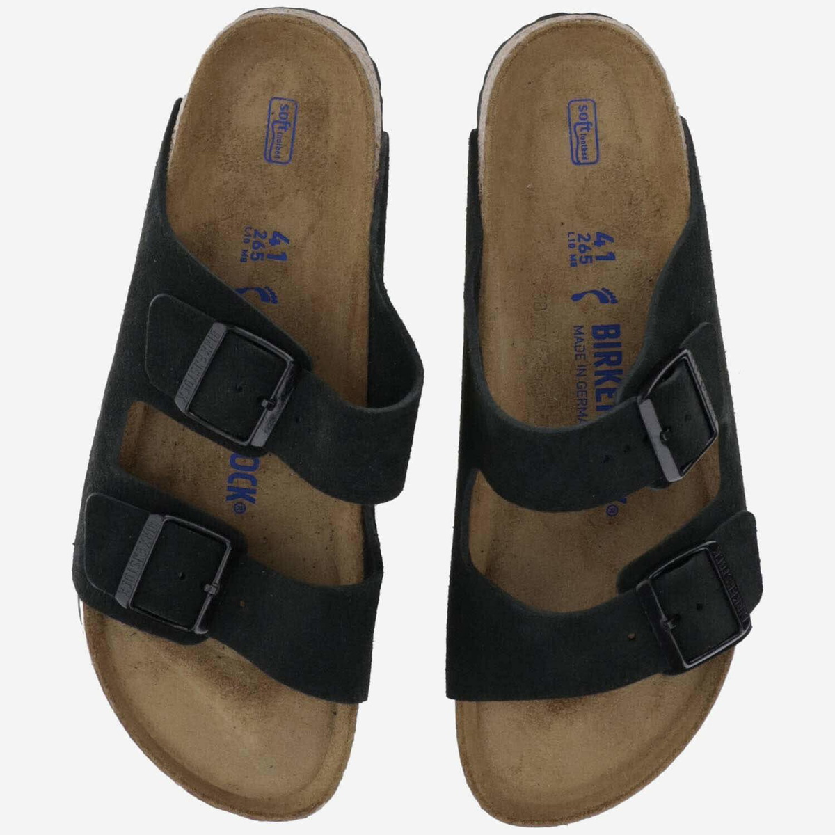 Birkenstock Women's Arizona Suede Sandals Beige