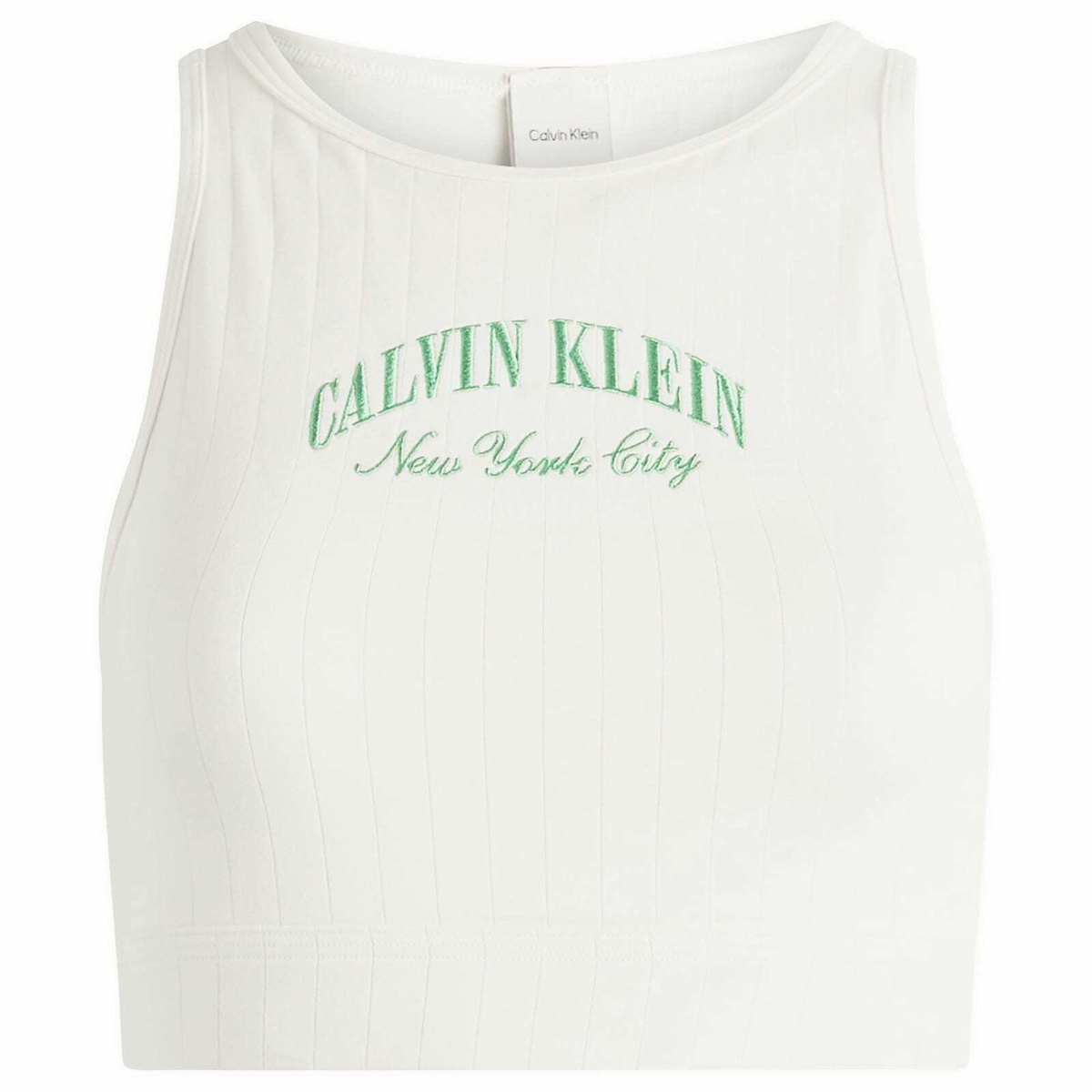 Calvin Klein Women's Heritage Athletic Unlined Bralette in Tofu