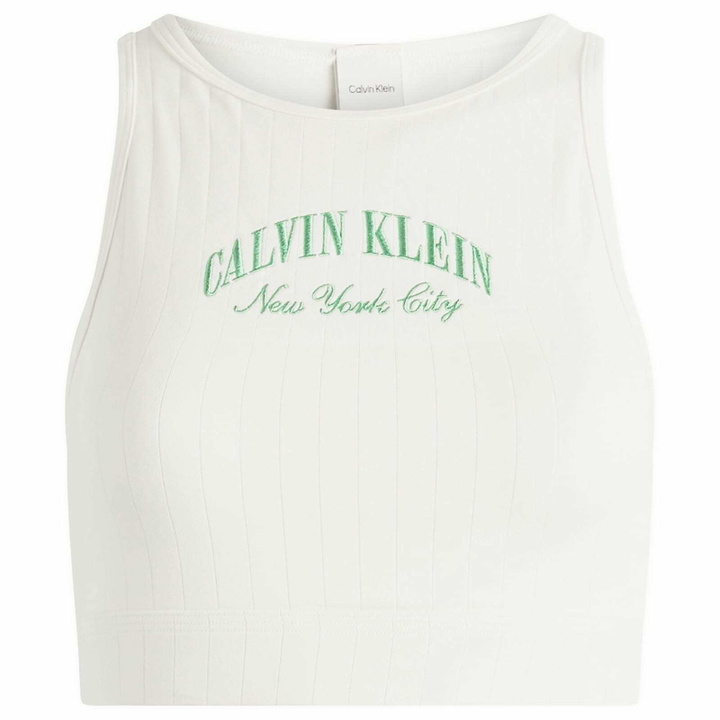 Photo: Calvin Klein Women's Heritage Athletic Unlined Bralette in Tofu