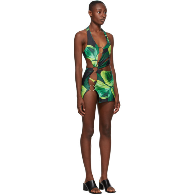 Louisa Ballou SSENSE Exclusive Green Sex Wax Dress Louisa Ballou