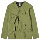 South2 West8 Men's Tenkara Nylon Jacket in Light Olive
